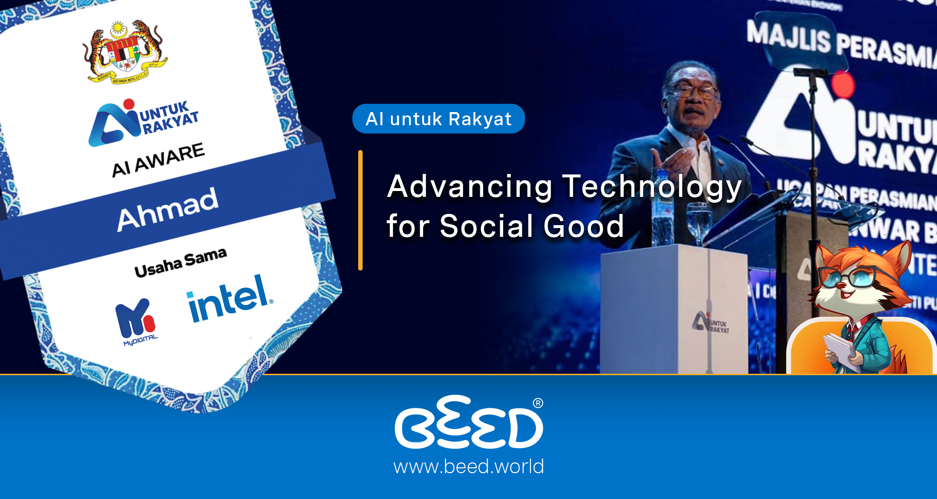 AI untuk Rakyat: Advancing Technology for Social Good