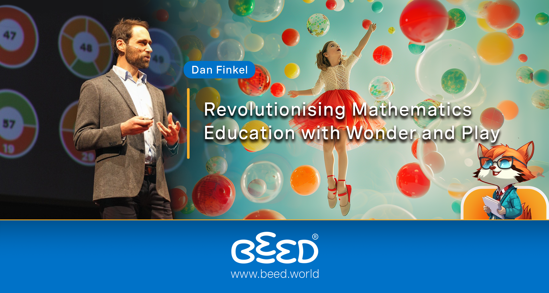 Dan Finkel: Revolutionising Mathematics Education with Wonder and Play