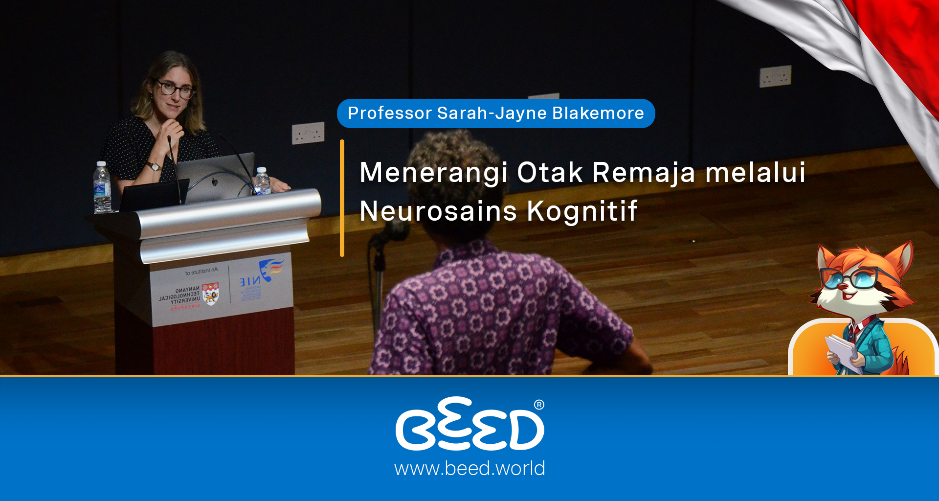 Sarah-Jayne Blakemore: Menerangi Otak Remaja melalui Neurosains Kognitif